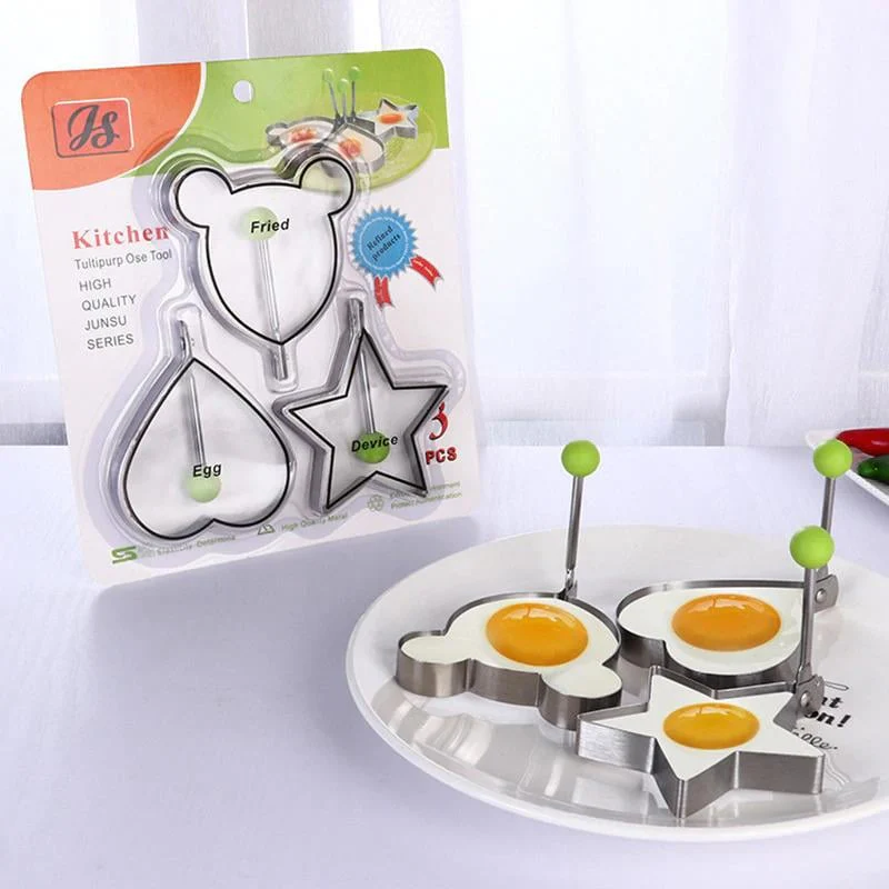 3 Piece Fried Egg Moulds